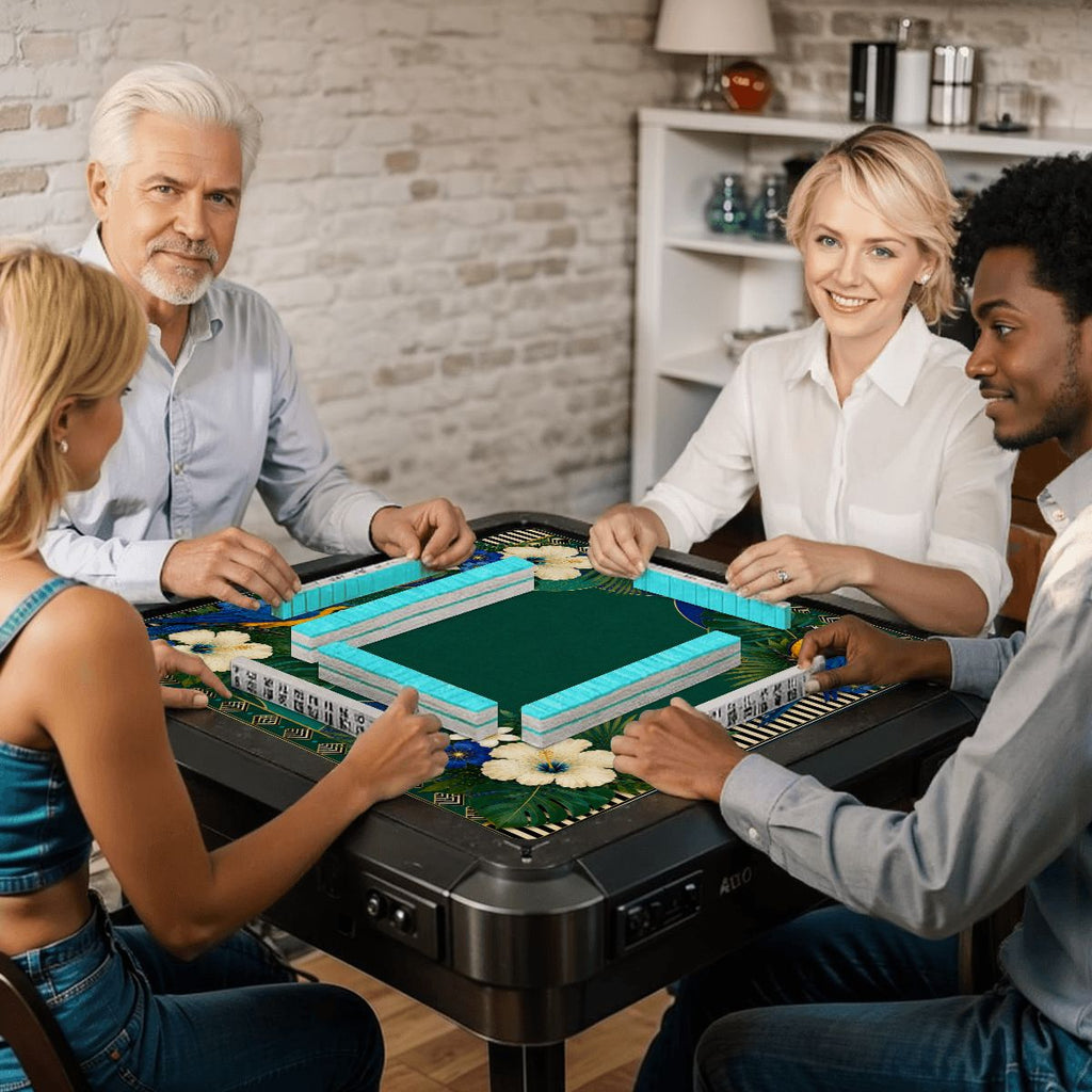 Tropical Parrot Mahjong Mat