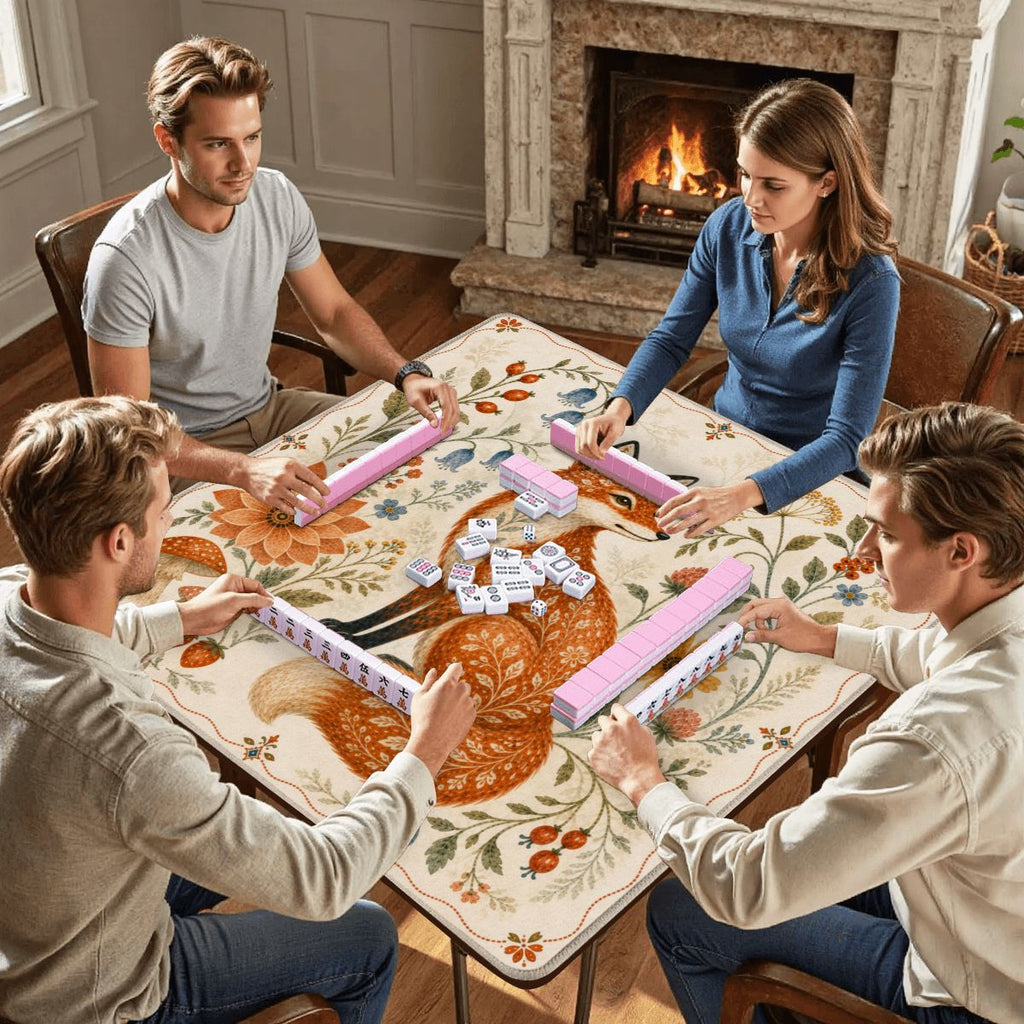 Fox Mahjong Mat