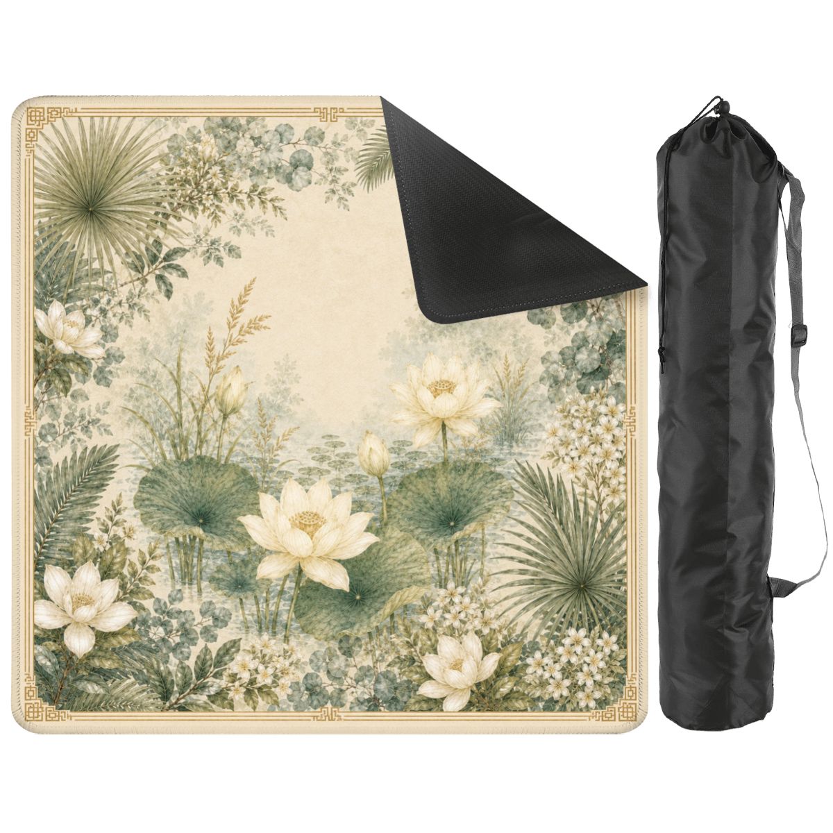 Lotus Mahjong Mat