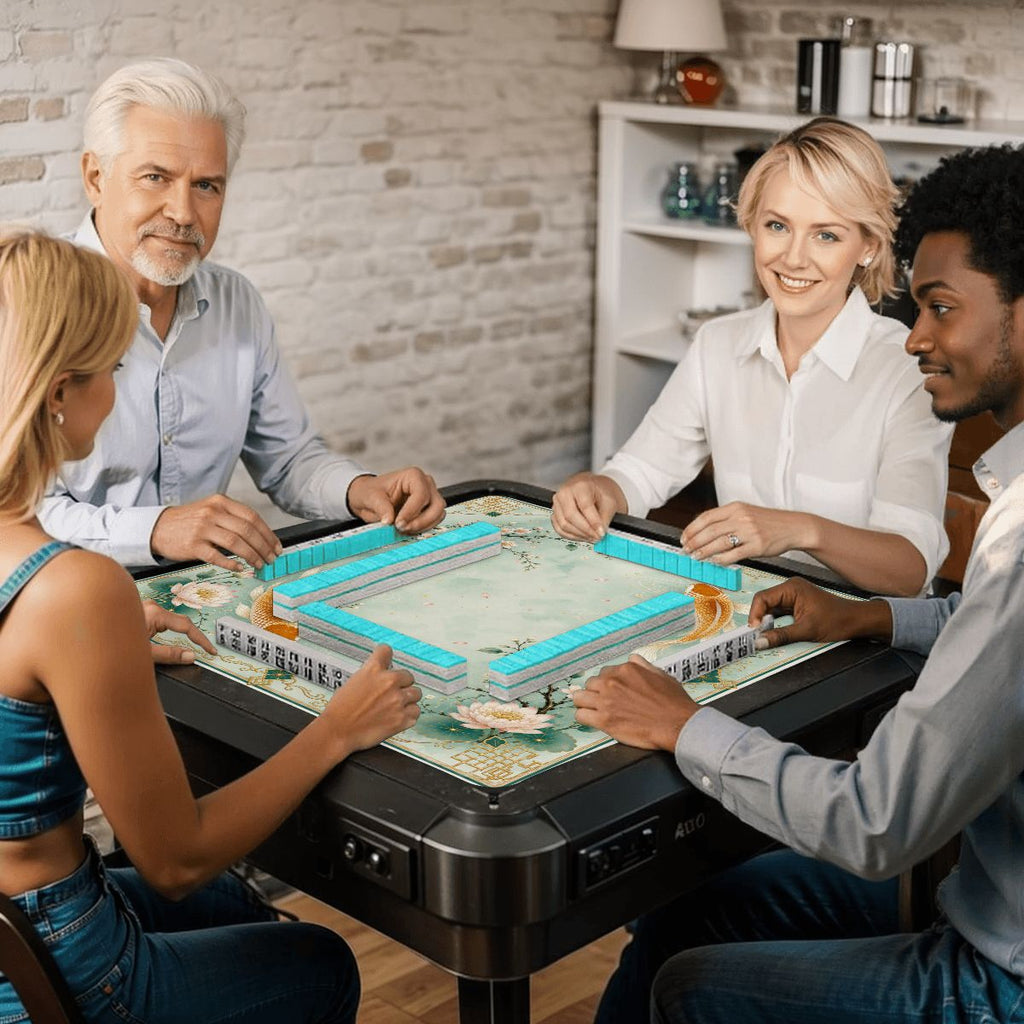 Koi Fish Mahjong Mat