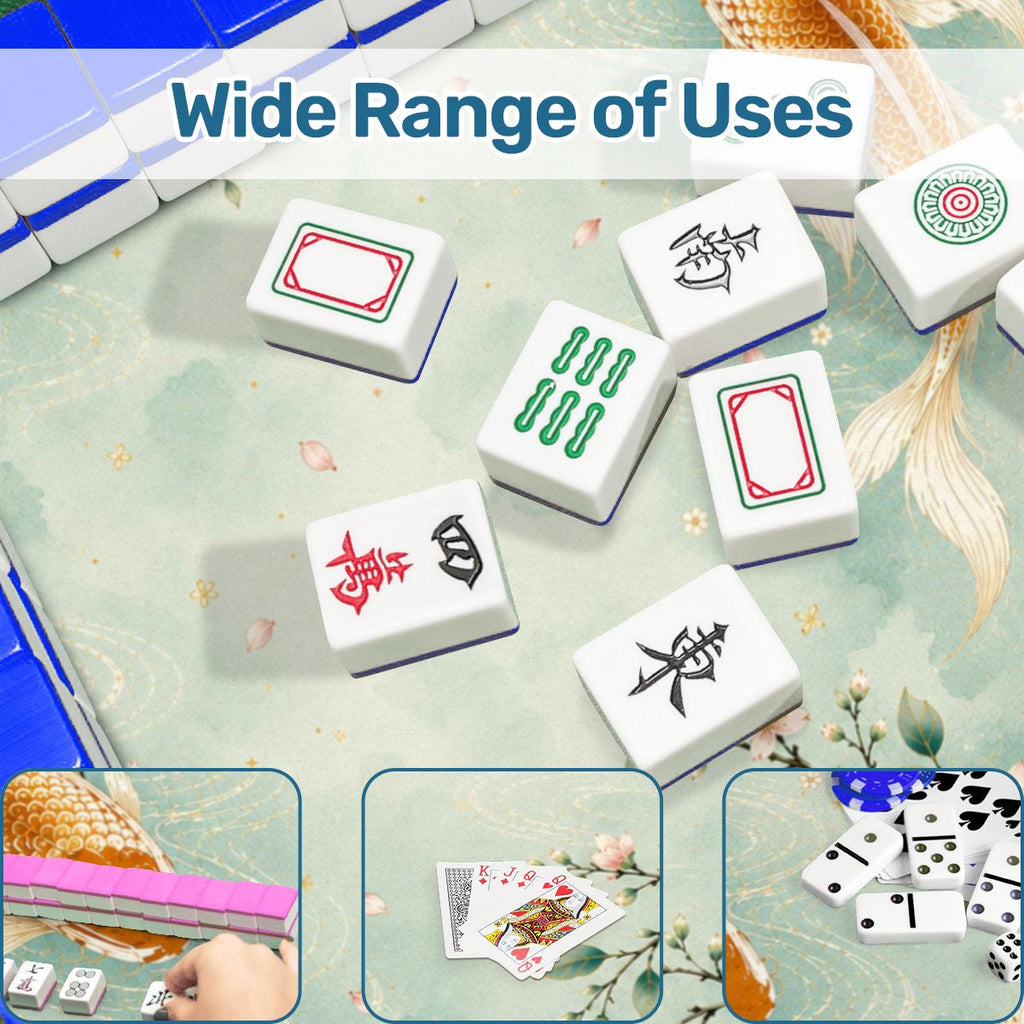 Koi Fish Mahjong Mat