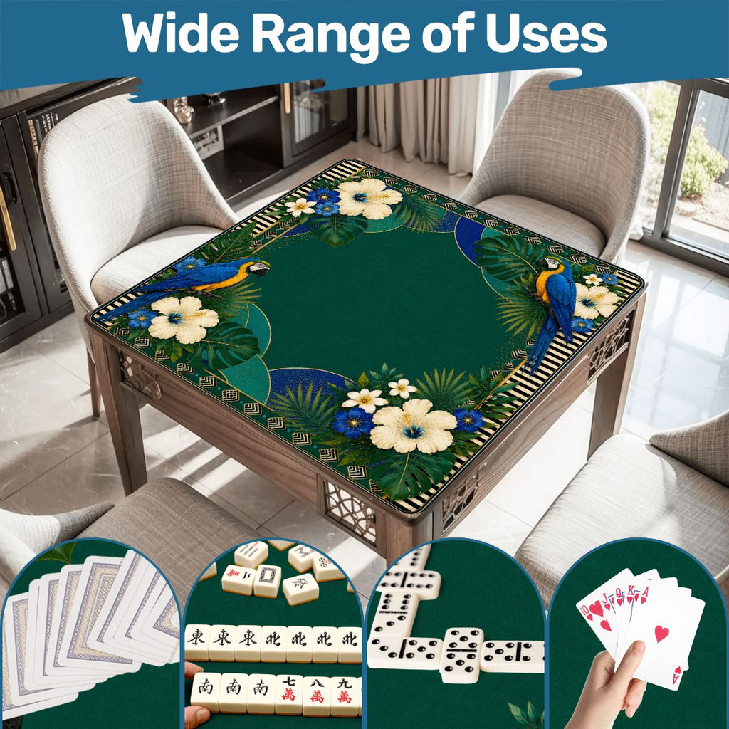 Tropical Parrot Mahjong Mat