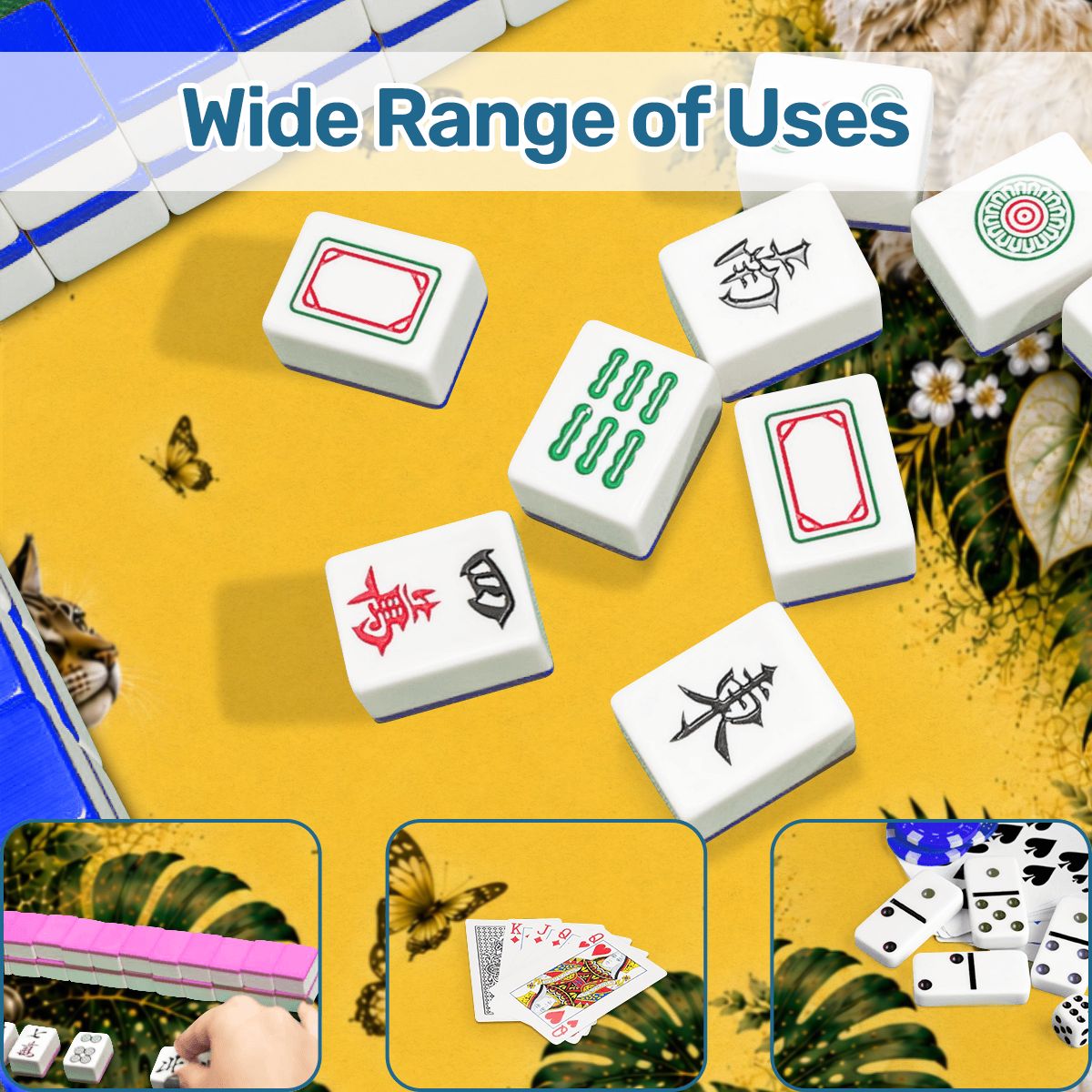 Cat Lover Mahjong Mat