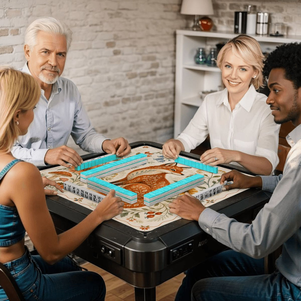 Fox Mahjong Mat