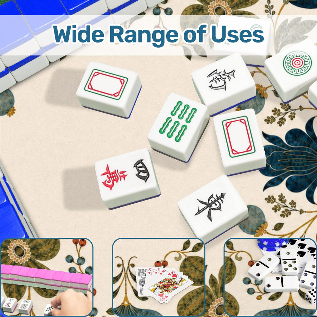 Scandinavian Floral Mahjong Mat