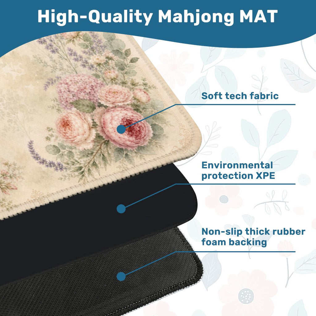Garden Party Mahjong Mat