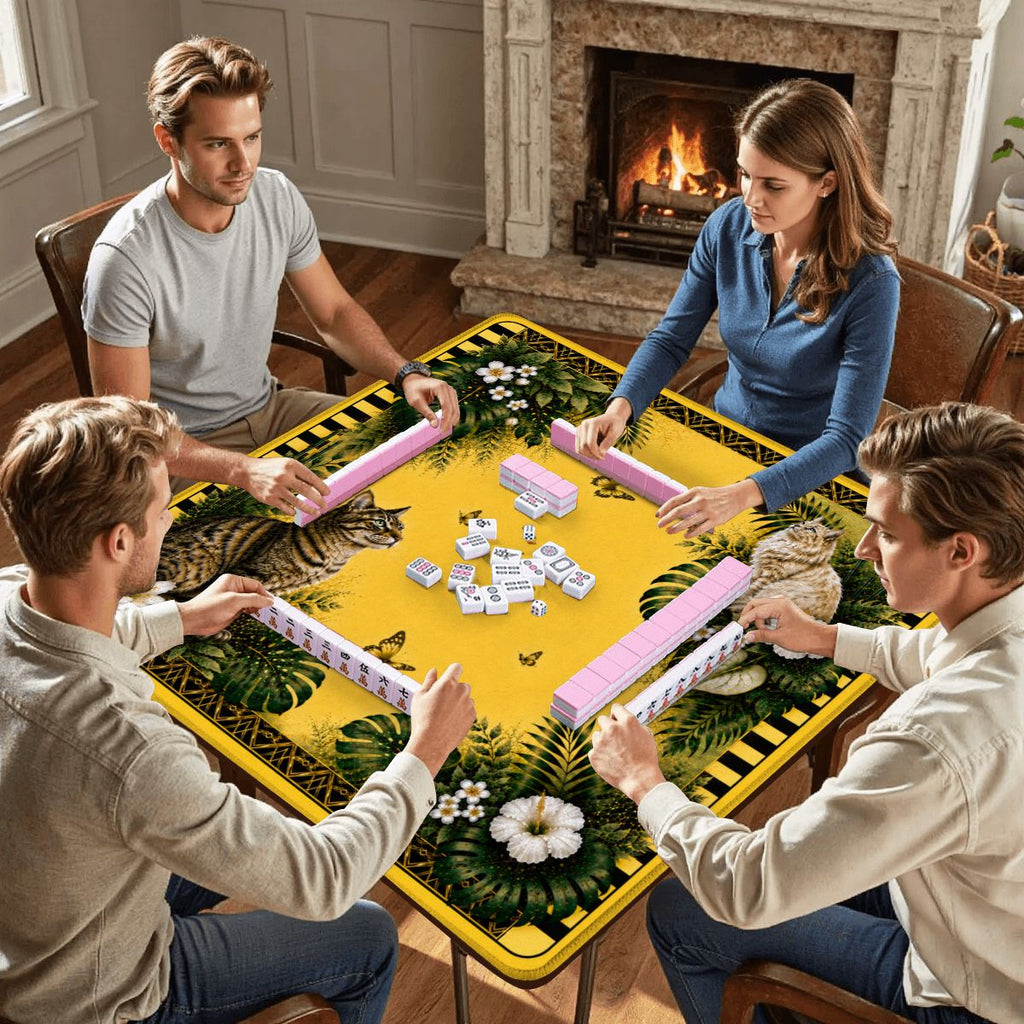 Cat Lover Mahjong Mat