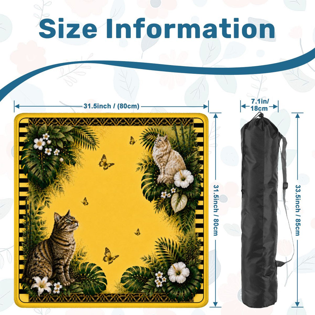Cat Lover Mahjong Mat