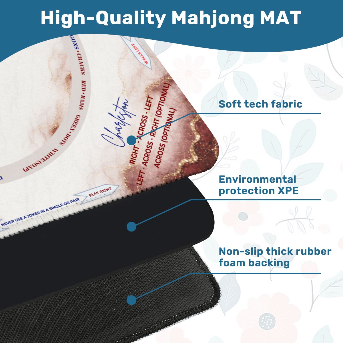 Marble Mahjong Mat
