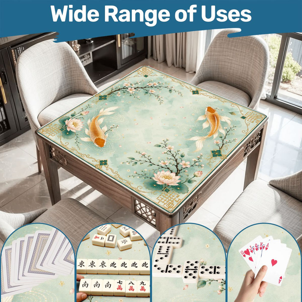 Koi Fish Mahjong Mat