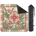 Pink Floral Mahjong Mat