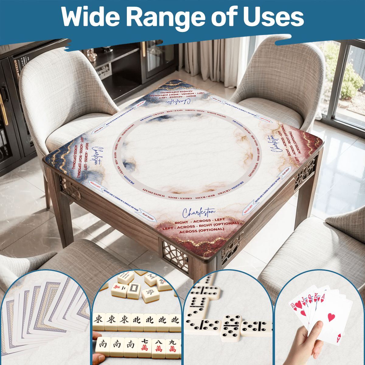 Marble Mahjong Mat