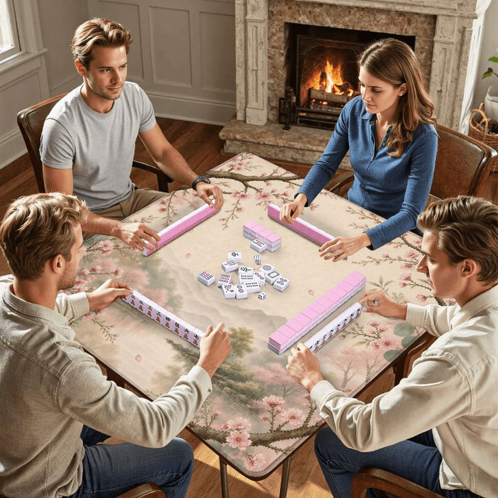 Cherry Blossom Mahjong Mat